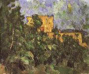 Paul Cezanne black castle 3 oil painting reproduction
